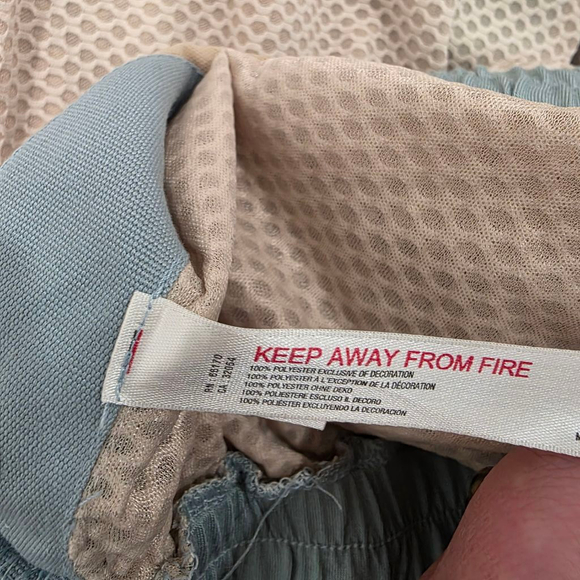 Free People Movement Nothing But Net Pants Womens S Mesh Snap NWOT - Picture 5 of 13